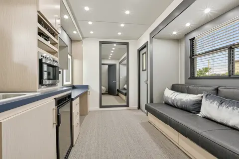 Elite 2 Room (Hybrid*) - Two Room Cast Trailer Rentals